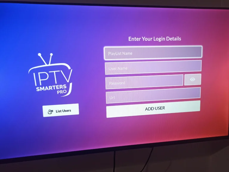 Configurer IPTV Smarters Pro Windows