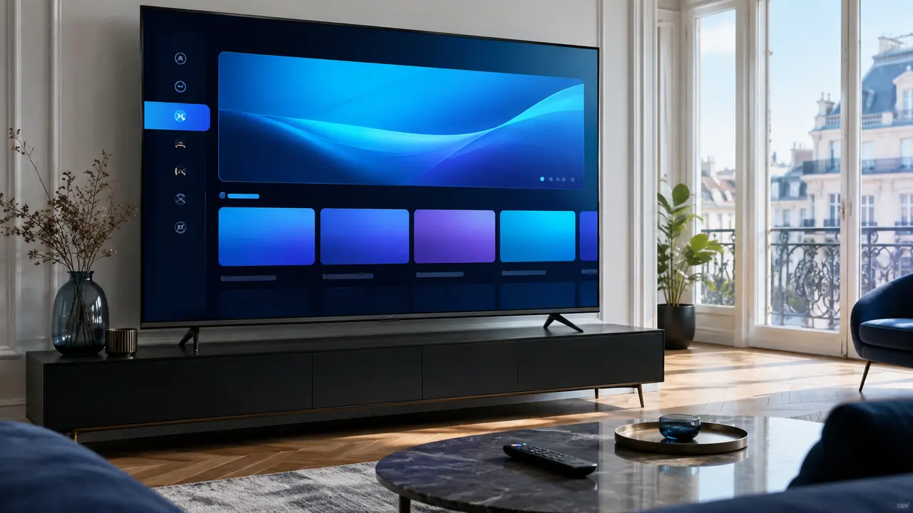 Abonnement IPTV Smart TV premium sur téléviseur connecté