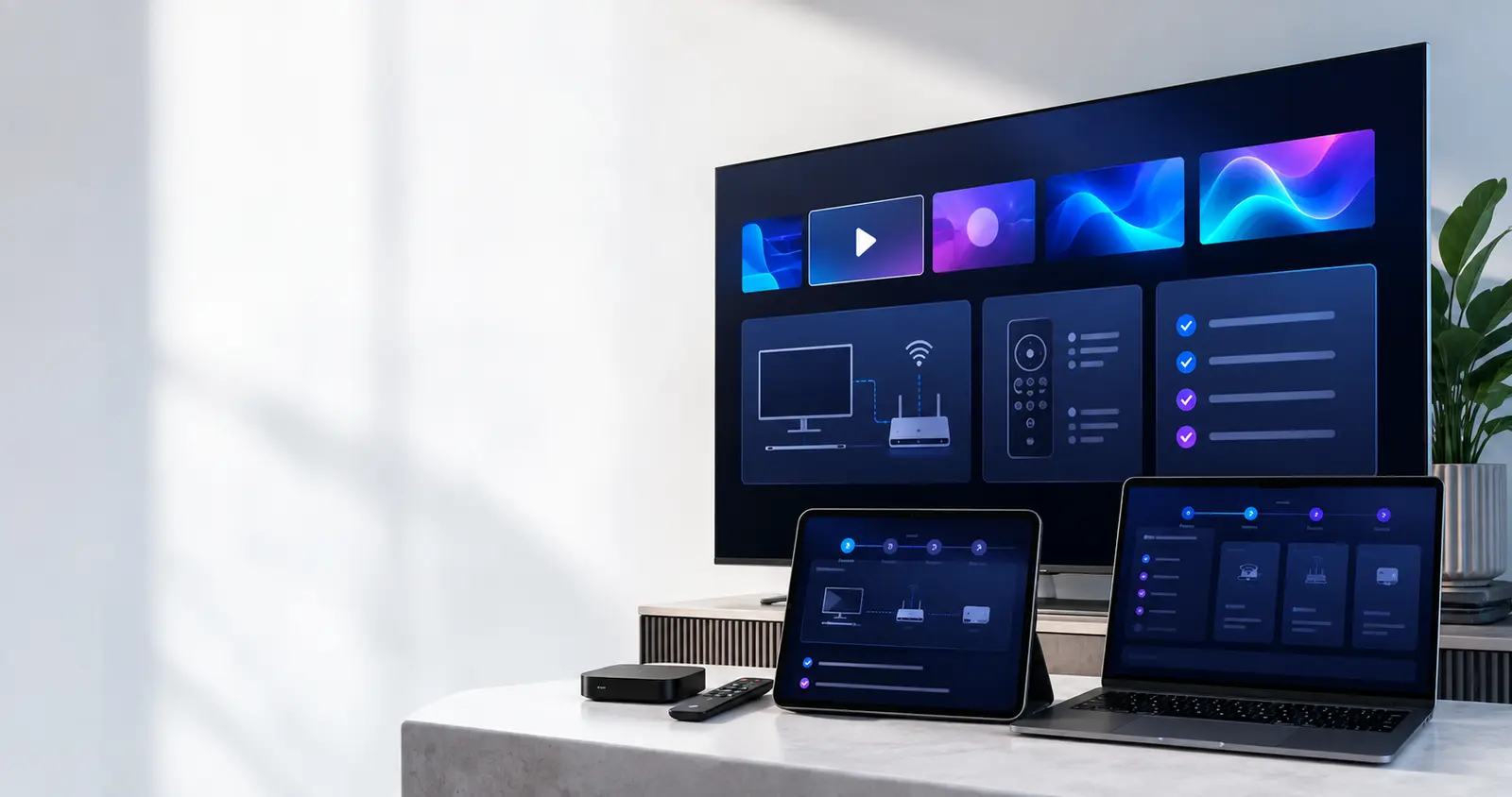 Guides Smarters IPTV Pro sur Smart TV, ordinateur et mobile
